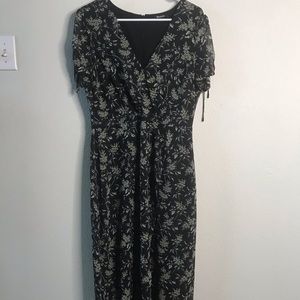 Madewell Wrap-effect floral-print georgette maxi